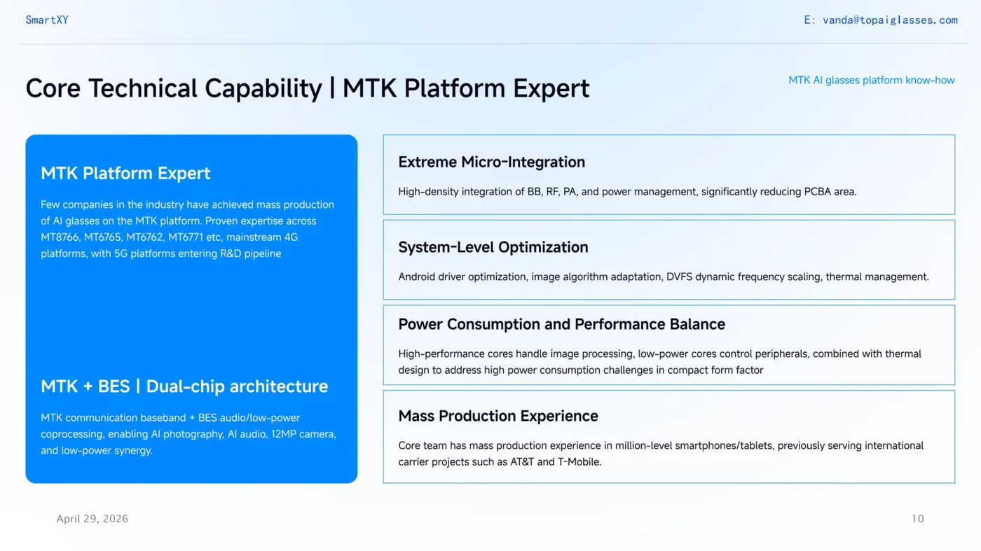 MTK platform expert capabilities
